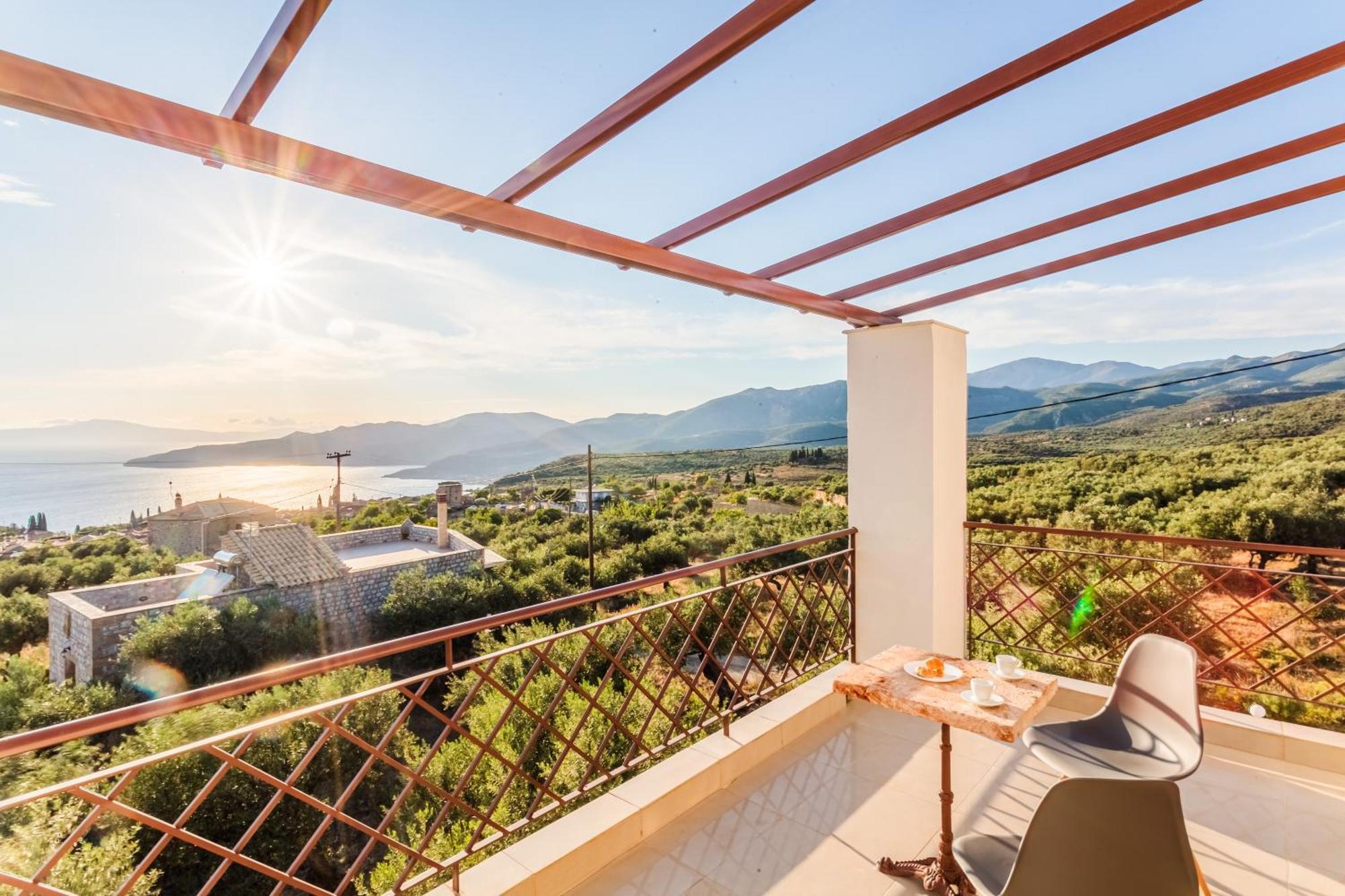 Villa Armonia, Sunset View And Relaxing Beach Vibe Proástion Exterior photo