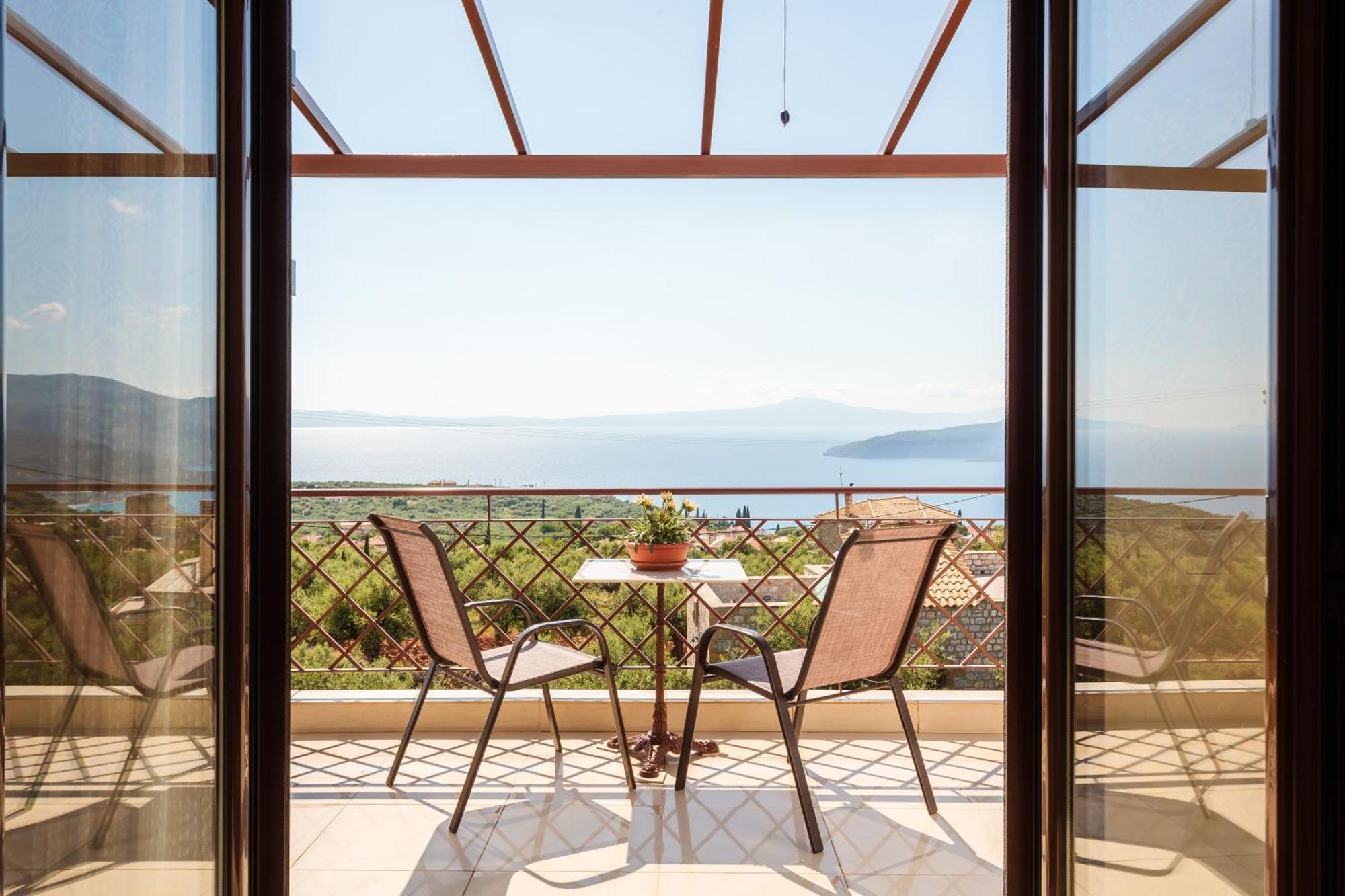 Villa Armonia, Sunset View And Relaxing Beach Vibe Proástion Exterior photo